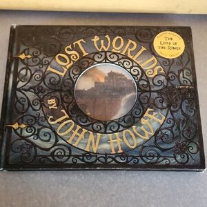Lost Worlds Hardcover Art Book - Blue and Black. By  John Howe